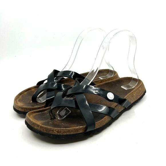 Birkenstock Betula Vinja Black Sandals Women's 7 US - Picture 1 of 9